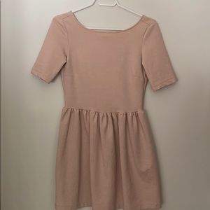 ZARA Pink Babydoll Dress